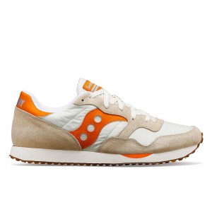 Saucony DXN Trainer Beżowe Pomarańczowe | 21367-VSIR