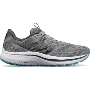 Saucony Omni 21 Wide Alloy Rainfall | 17062-NEQM