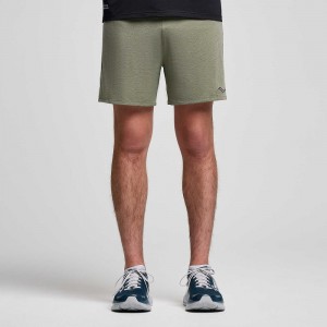 Saucony Stopwatch 5" Short Bough Heather | 24350-FMTV