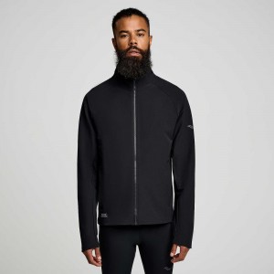 Saucony Triumph Jacket Czarne | 37089-MLAR